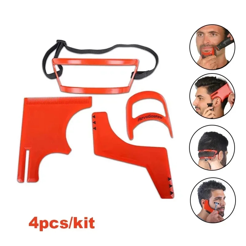 Beard Trimmer - 2/4 Stuks Mannen Baard Kammen Haartrimmers