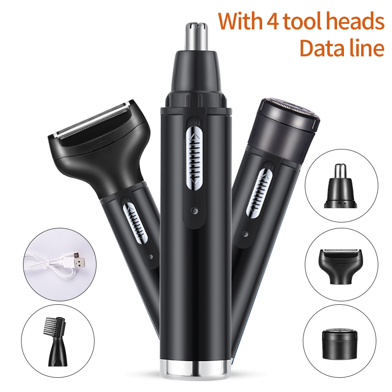 Electric Shaver Rotary - Elektrische neus-oorhaartrimmer voor mannen Pijnloos oplaadbaar