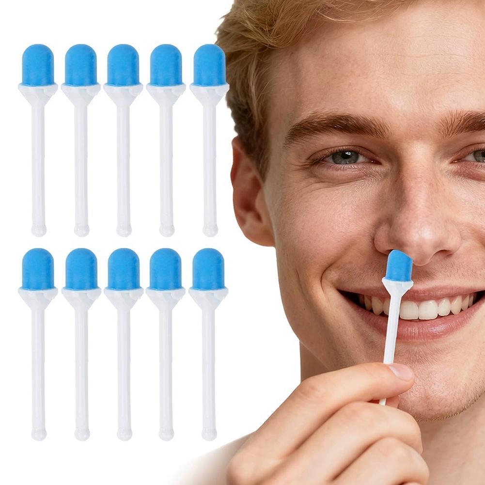 Nose Trimmer - 10 stuks wegwerp neuswaxstokjes, draagbare geïntegreerde