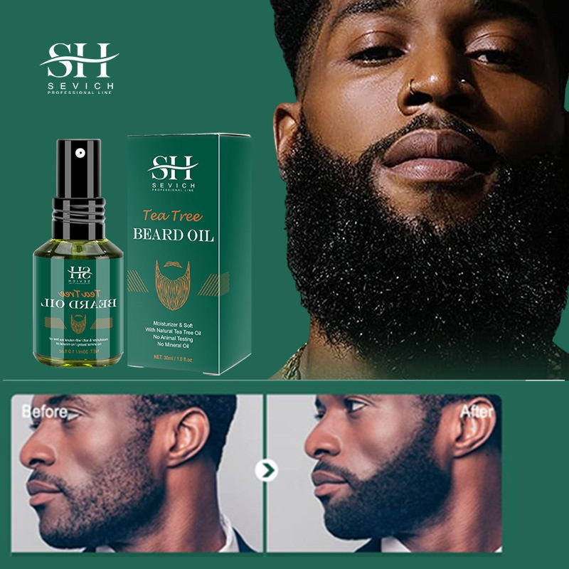 Beard Oil - Sevich Tea Tree Growth Baardolie Snelle