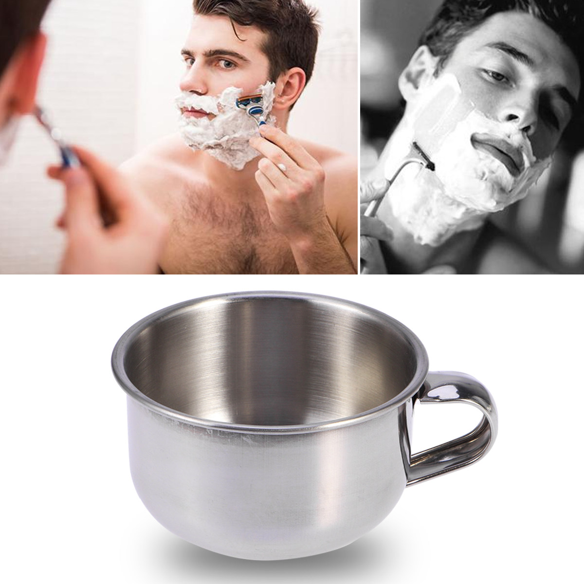 Mens Grooming Travel Kit - 1 stuk reisschaal voor scheerzeep, geschikt