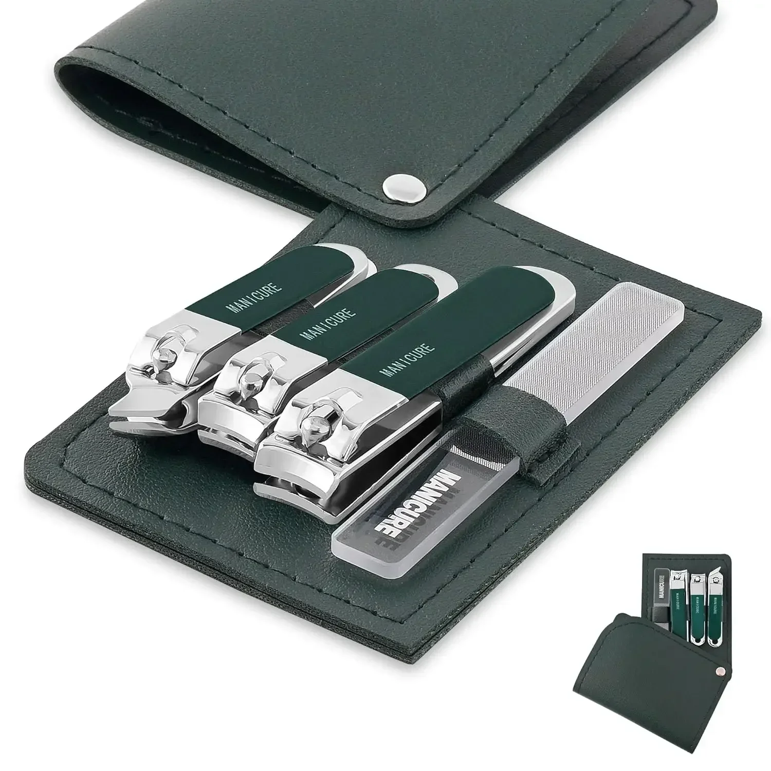 4-delige nagelknipperset voor  - Mens Grooming Travel Kit recensie en prijs