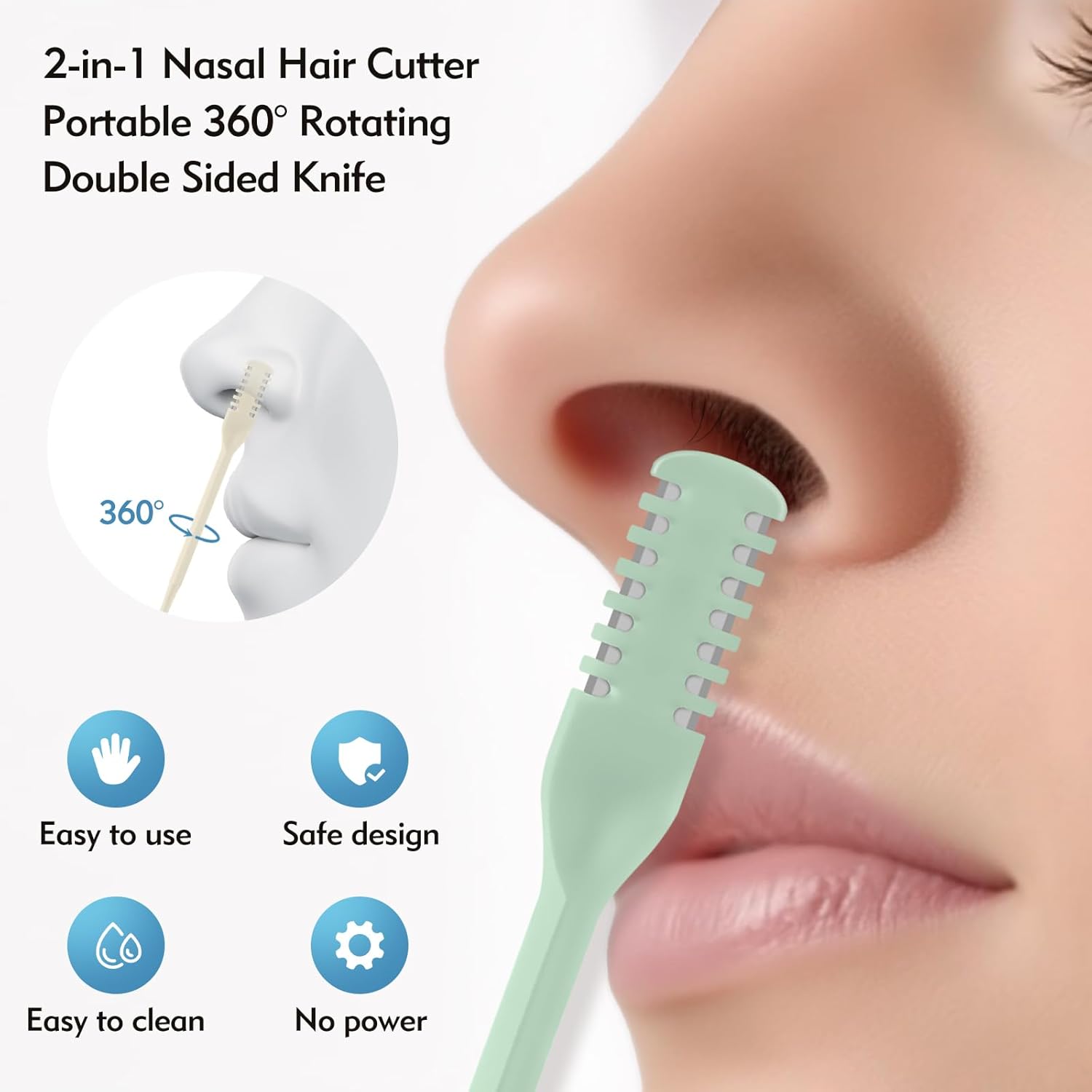 5/20/50 stuks 2-in-1 neussnijd - Nose Trimmer recensie en prijs