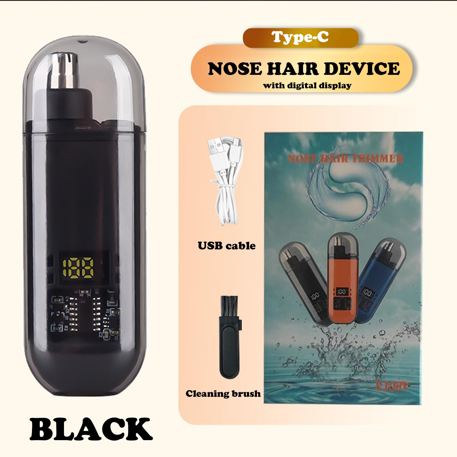 Neus- en oorhaartrimmer USB op - Nose Trimmer recensie en prijs