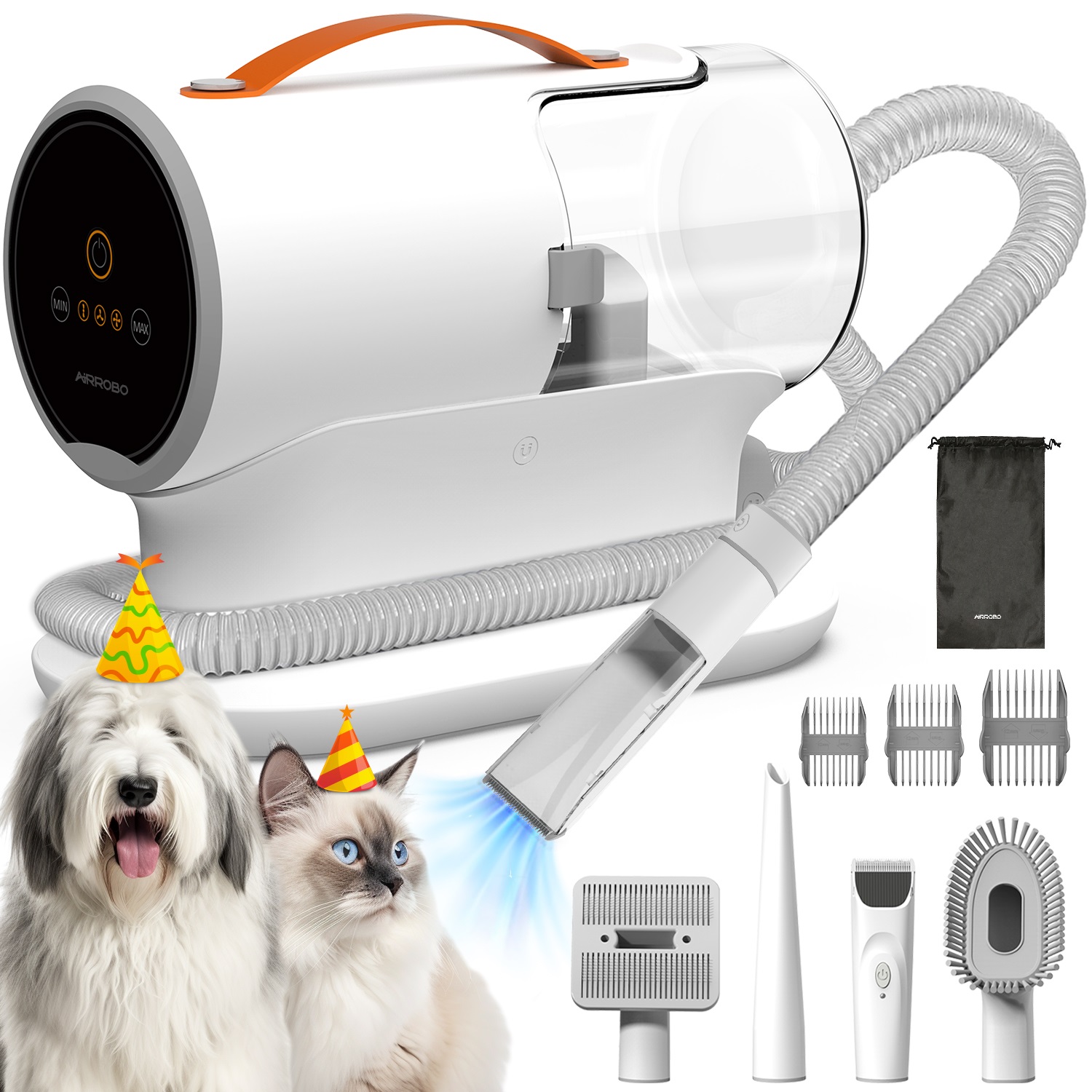 AIRROBO USA Honden- en kattenh - Grooming Kit recensie en prijs