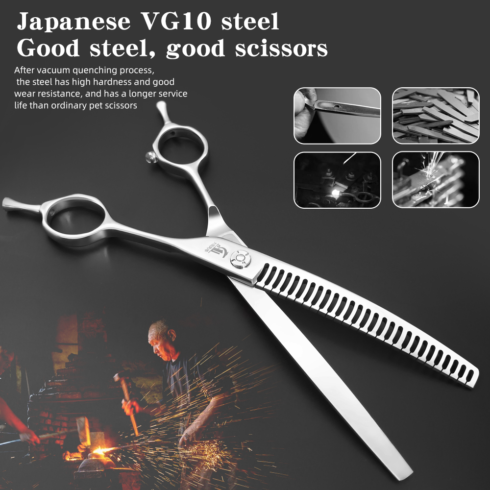 Hondentrimmerschaar Fishbone,  - Grooming Scissors recensie en prijs