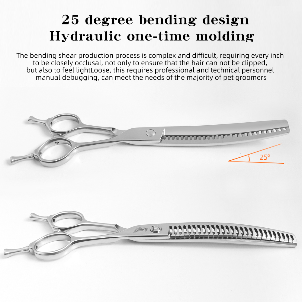 Hondentrimmerschaar Fishbone,  - Grooming Scissors recensie en prijs