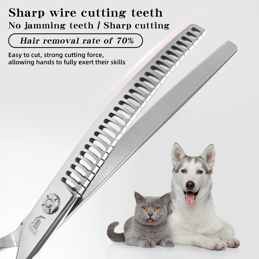 Hondentrimmerschaar Fishbone,  - Grooming Scissors recensie en prijs