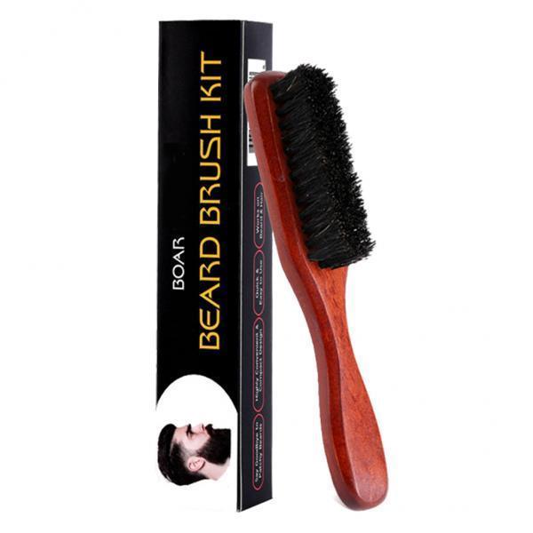 Zachte houten baardborstel man - Mens Grooming Travel Kit recensie en prijs