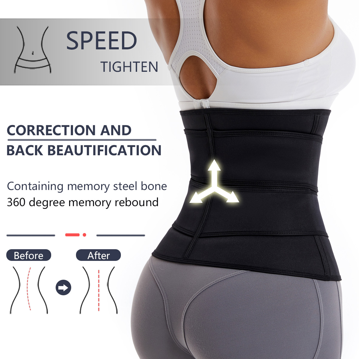 Dames tailletrainer riem met d - Body Trimmer recensie en prijs