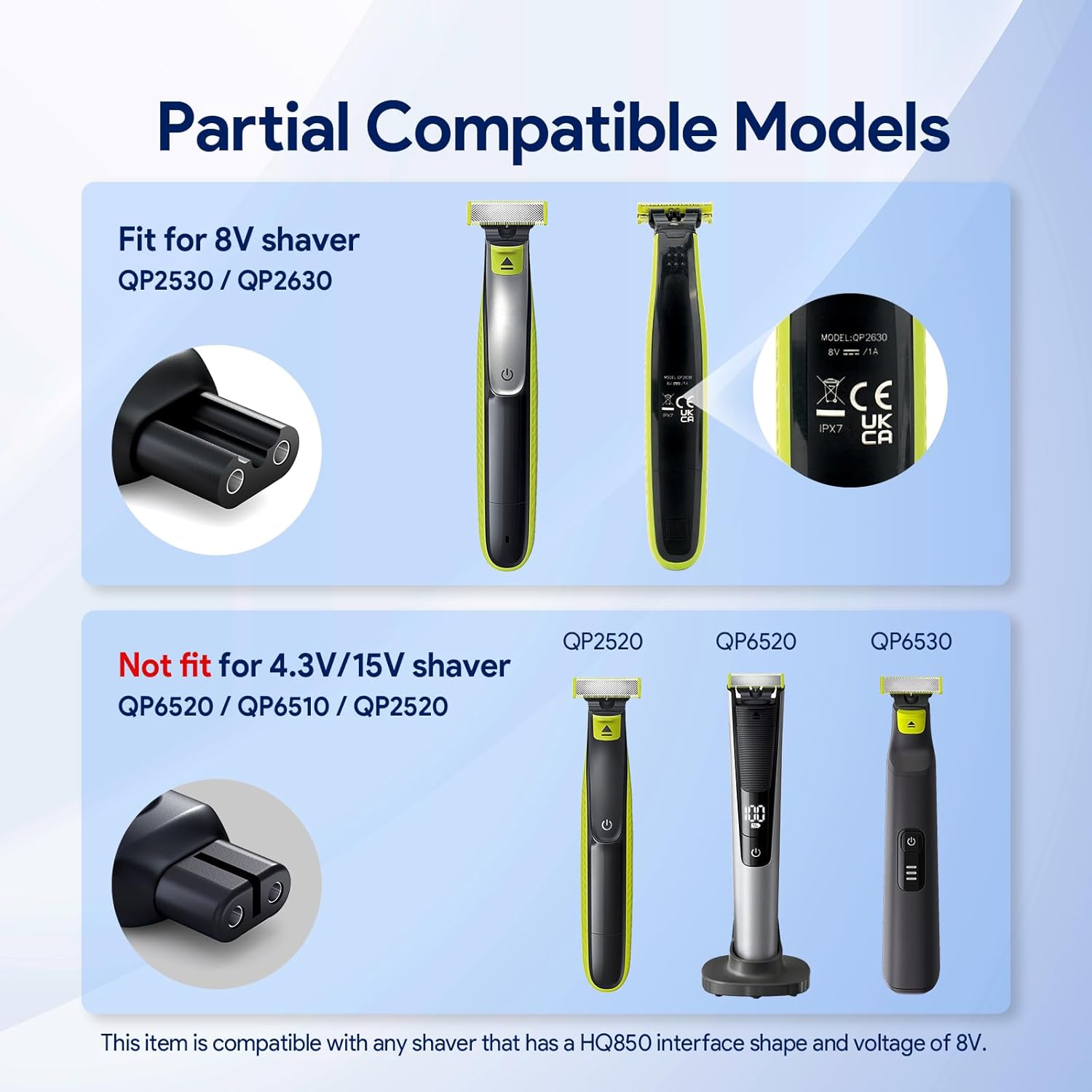 8V HQ850 Type-C Scheerapparaat - Electric Shaver Rotary recensie en prijs