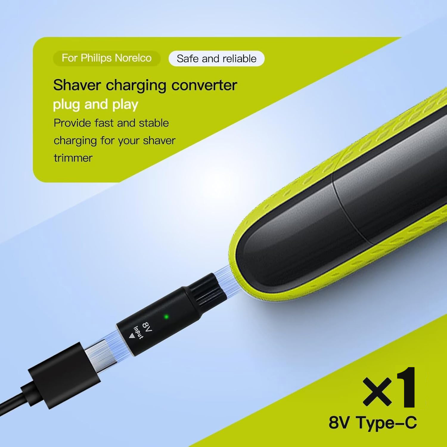 8V HQ850 Type-C Scheerapparaat - Electric Shaver Rotary recensie en prijs