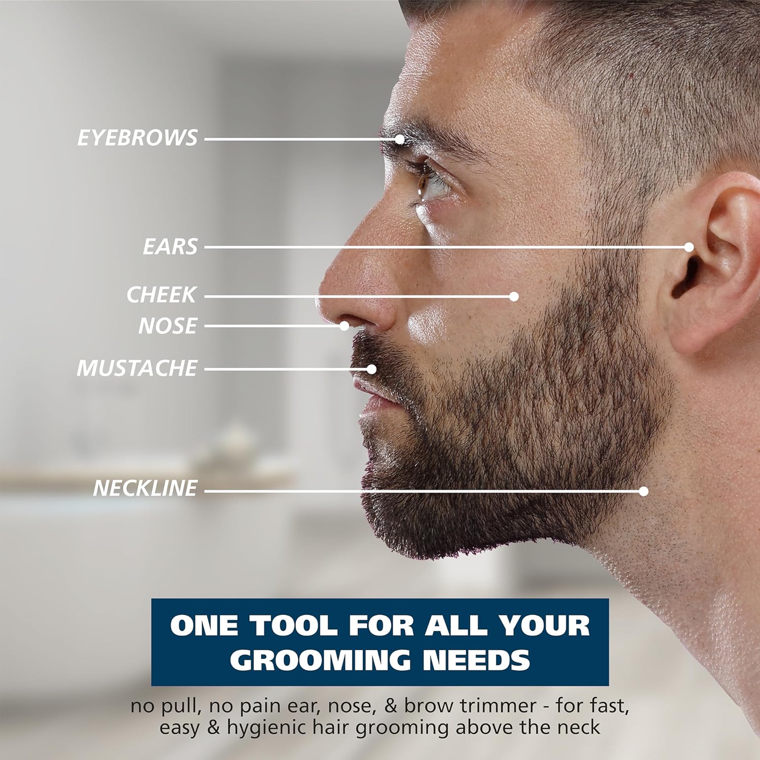 VGR Wasbare neushaartrimmer Ba - Nose Trimmer recensie en prijs