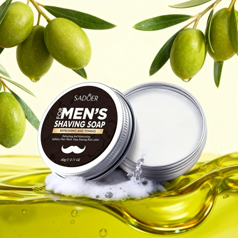 Scheerzeep voor mannen, met mu - Shaving Cream recensie en prijs
