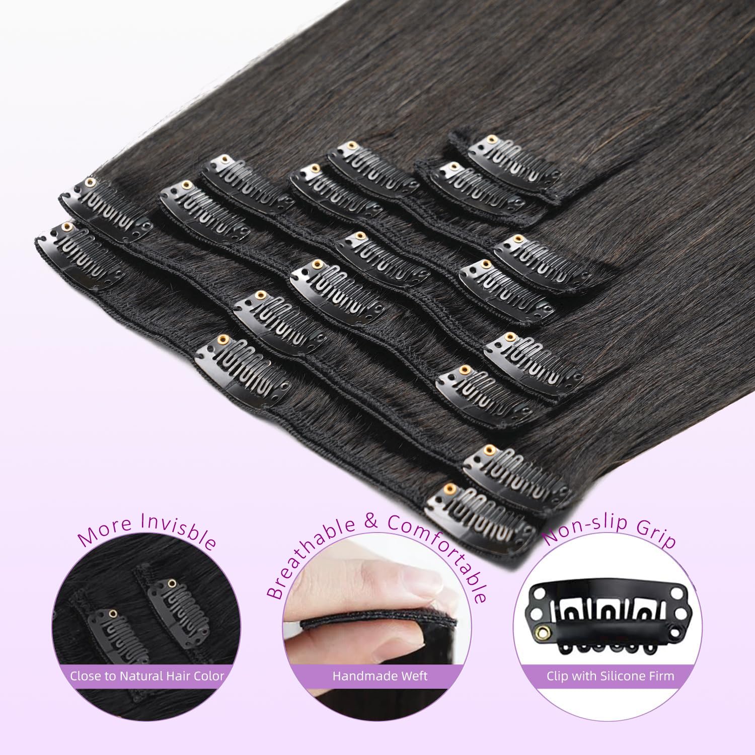 Clip-in haar extensions van ec - Hair Clipper recensie en prijs