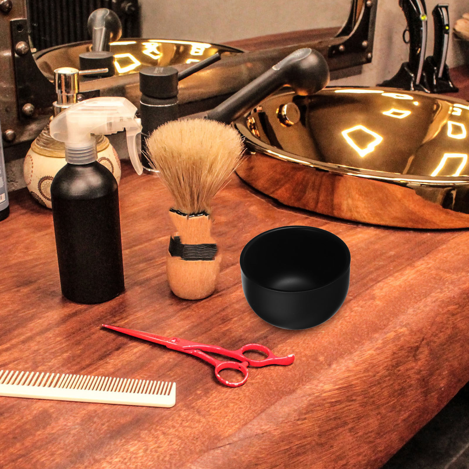RVS scheerschaal, zwart, dubbe - Shaving Cream recensie en prijs