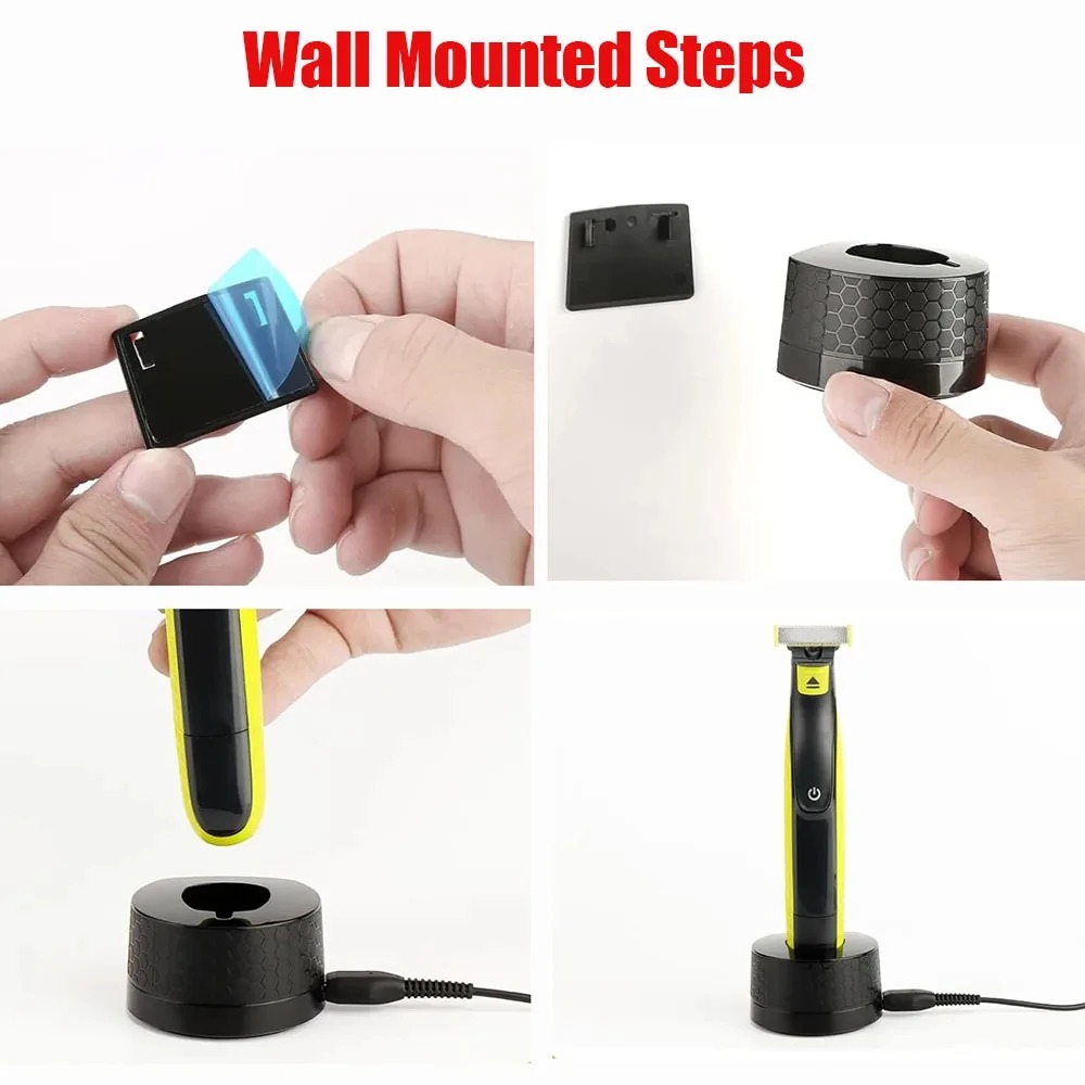 NIEUWE Wandmontage Oplaadbasis - Electric Shaver Rotary recensie en prijs