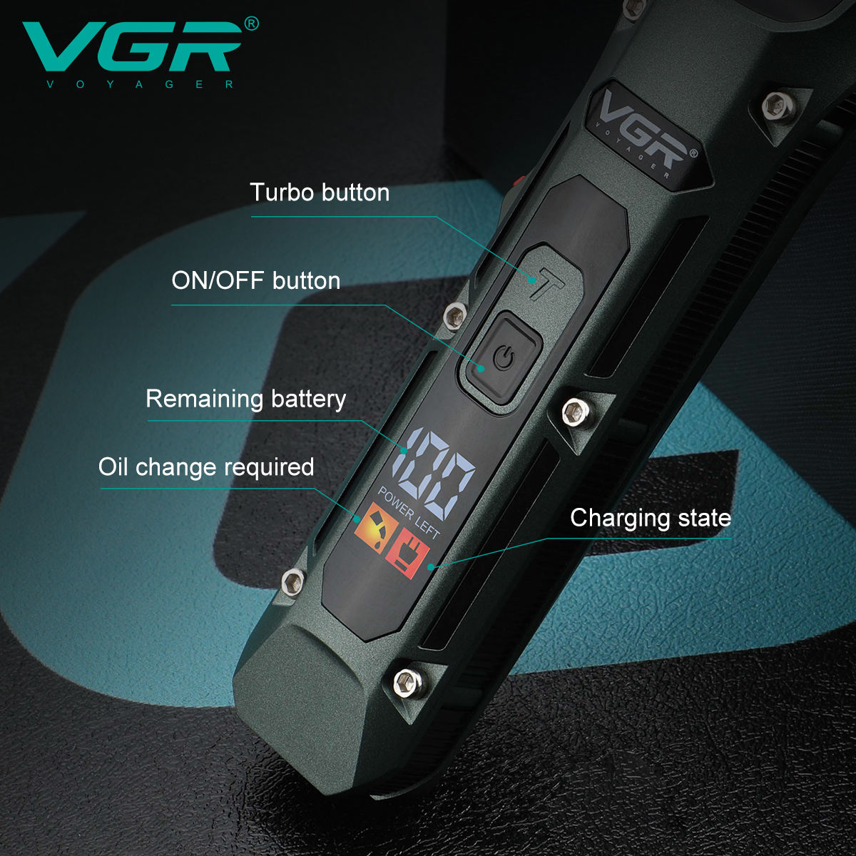 VGR V-696 Nieuwe metalen popul - Electric Shaver Rotary recensie en prijs